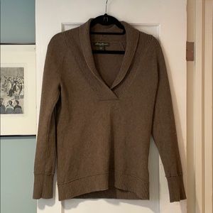 Brown Eddie Bauer Sweater